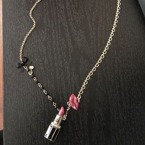 Betsey Johnson “Kiss Me” necklace